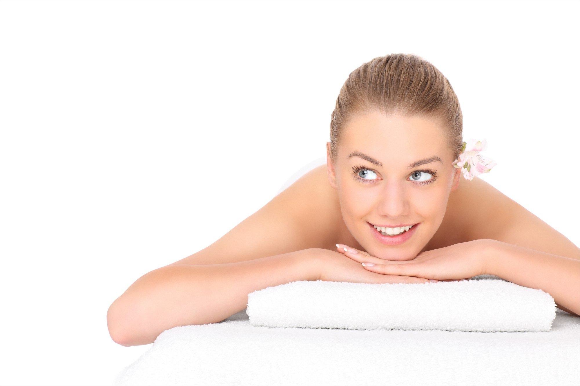 woman getting massage